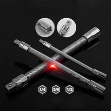Lade das Bild in den Galerie-Viewer, Werkull FlexSocket™ Flexibles Stecknuss-Verlängerungsset (3-teilig)