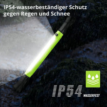 Lade das Bild in den Galerie-Viewer, Werkull Wiederaufladbare COB-Arbeitslampe 3000 Lumen (Grün 5200mAh)