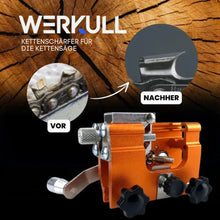 Lade das Bild in den Galerie-Viewer, Werkull KettenSchärfer – Universal-Kettenschärfer für Kettensägen